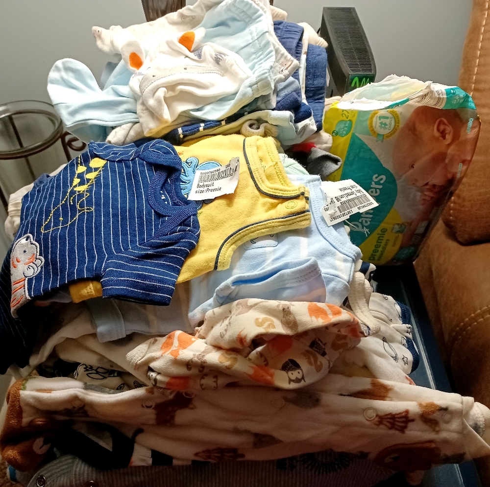 HUGE Lot Preemie Clothing